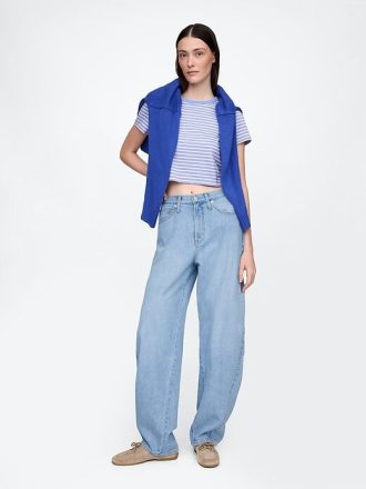 Jeans a vita alta UltraSoft Barrel