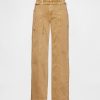 Jeans a vita bassa con cintura micro larga anni ’90
