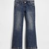 Jeans a zampa a vita bassa per bambini Jeans a zampa a vita bassa per bambini