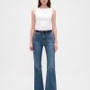 Jeans a zampa anni ’70 a vita alta Jeans a zampa anni ’70 a vita alta