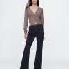 Jeans a zampa anni ’70 a vita alta Jeans a zampa anni ’70 a vita alta