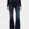 Jeans a zampa anni ’70 a vita alta Jeans a zampa anni ’70 a vita alta