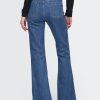 Jeans a zampa anni ’70 a vita alta Jeans a zampa anni ’70 a vita alta