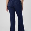 Jeans a zampa anni ’70 a vita alta