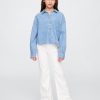 Jeans a zampa anni ’70 a vita alta per bambini Jeans a zampa anni ’70 a vita alta per bambini