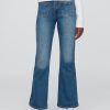 Jeans a zampa anni ’70 a vita alta per bambini Jeans a zampa anni ’70 a vita alta per bambini