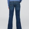Jeans a zampa anni ’70 a vita alta per bambini Jeans a zampa anni ’70 a vita alta per bambini