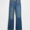 Jeans a zampa anni ’70 a vita alta per bambini Jeans a zampa anni ’70 a vita alta per bambini