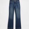 Jeans a zampa anni ’70 a vita alta per bambini Jeans a zampa anni ’70 a vita alta per bambini