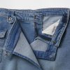 Jeans a zampa per bambini con gonna avvolgente Jeans a zampa per bambini con gonna avvolgente