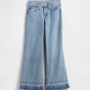 Jeans a zampa rilassati a vita bassa per bambini Jeans a zampa rilassati a vita bassa per bambini