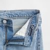 Jeans a zampa rilassati a vita bassa per bambini Jeans a zampa rilassati a vita bassa per bambini