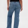 Jeans a zampa rilassati a vita media Jeans a zampa rilassati a vita media