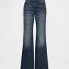Jeans a zampa rilassati a vita media Jeans a zampa rilassati a vita media