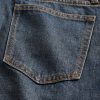 Jeans a zampa rilassati a vita media Jeans a zampa rilassati a vita media