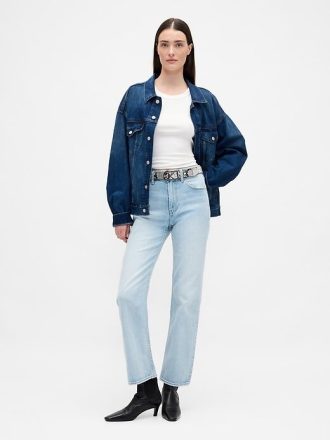 Jeans aderenti e dritti a vita alta anni ’90