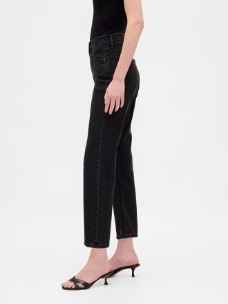 Jeans aderenti e dritti a vita alta anni ’90