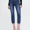 Jeans Capri a vita alta Jeans Capri a vita alta
