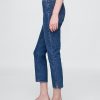Jeans Capri a vita alta