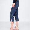 Jeans Capri a vita alta Jeans Capri a vita alta