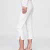 Jeans Capri a vita alta