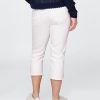 Jeans Capri a vita alta
