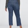 Jeans Capri a vita alta Jeans Capri a vita alta