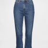 Jeans Capri a vita alta