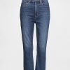 Jeans Capri a vita alta Jeans Capri a vita alta