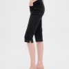 Jeans Capri a vita alta e cropped