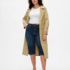 Jeans Capri a vita alta e cropped