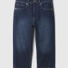 Jeans Capri a vita alta e cropped