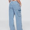 Jeans cargo larghi anni ’90 a vita media Jeans cargo larghi anni ’90 a vita media