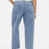 Jeans crop rilassati a vita media Jeans crop rilassati a vita media