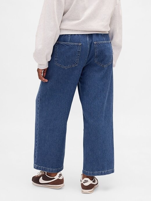 Jeans crop rilassati UltraSoft a vita bassa Jeans crop rilassati UltraSoft a vita bassa