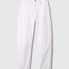 Jeans da carpentiere a vita alta