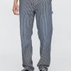 Jeans da carpentiere dritti a righe in denim ultrasoft Jeans da carpentiere dritti a righe in denim ultrasoft