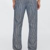 Jeans da carpentiere dritti a righe in denim ultrasoft Jeans da carpentiere dritti a righe in denim ultrasoft