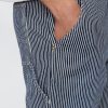 Jeans da carpentiere dritti a righe in denim ultrasoft Jeans da carpentiere dritti a righe in denim ultrasoft