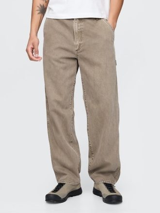 Jeans da carpentiere larghi e morbidissimi