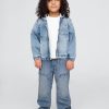 Jeans da carpentiere larghi ultra morbidi per neonati e bambini