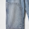 Jeans da carpentiere larghi ultra morbidi per neonati e bambini