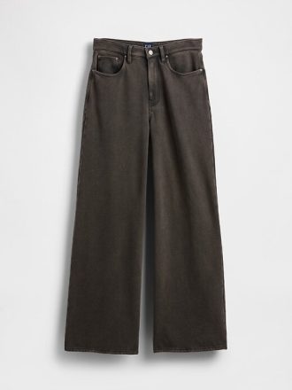 Jeans da tuta larghi in French Terry pesante