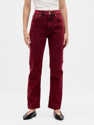 Jeans dritti a vita alta anni ’90