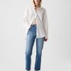 Jeans dritti e a vita alta Jeans dritti e a vita alta