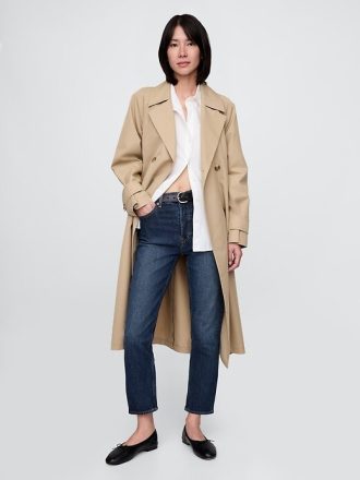 Jeans dritti e a vita alta