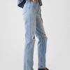 Jeans dritti e a vita alta