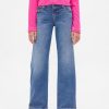 Jeans dritti e rilassati a vita bassa per bambini Jeans dritti e rilassati a vita bassa per bambini