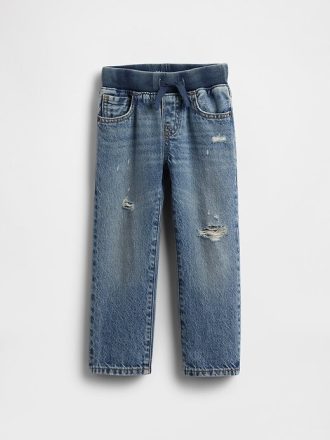 Jeans dritti originali da infilare per neonati e bambini