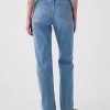 Jeans dritti rigidi a vita alta anni ’90